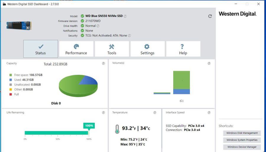 WD SSD Dashboard 5.3.2.4 instal the new version for windows
